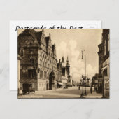 古いポストカード – アルボルグ，デンマーク ポストカード (正面/裏面)