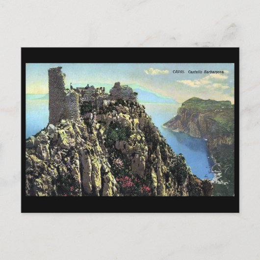 古いポストカード – イタリア,カプリ ポストカード (正面)