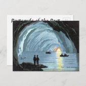 古いポストカード – イタリア,カプリ ポストカード (正面/裏面)