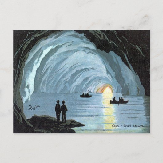 古いポストカード – イタリア,カプリ ポストカード (正面)