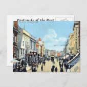 古いポストカード – イングランド,グロスター,ノースゲートセント ポストカード (正面/裏面)