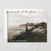 古いポストカード – ウィットリーベイ，ティーンと衣服 ポストカード (正面/裏面)