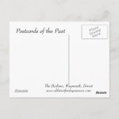 古いポストカード - ウェイマス, ドーセット ポストカード (裏面)