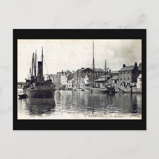 古いポストカード - ウェイマス, ドーセット ポストカード (正面)