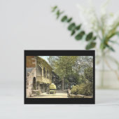 古いポストカード、ウォリック、ガイズ・クリフ・ミル ポストカード (スタンド正面)