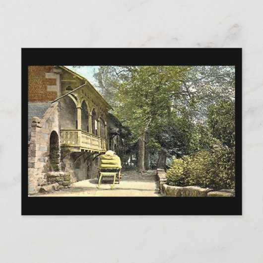 古いポストカード、ウォリック、ガイズ・クリフ・ミル ポストカード (正面)