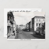 古いポストカード - ウォーミンスター, ウィルトシャー ポストカード (正面/裏面)