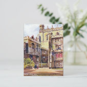 古いポストカード - オックスフォードのカリスト・チャーチ ポストカード (スタンド正面)