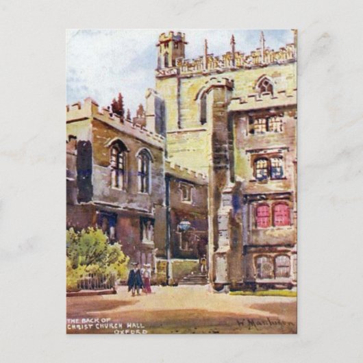 古いポストカード - オックスフォードのカリスト・チャーチ ポストカード (正面)