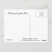 古いポストカード – オックスフォード，オールソウル大学 ポストカード (裏面)