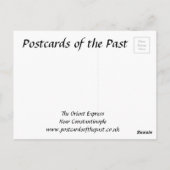 古いポストカード – オリエント表現 ポストカード (裏面)