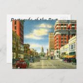 古いポストカード – オースティンテキサス州 ポストカード (正面/裏面)