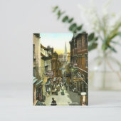 古いポストカード – クリスマスステップ、ブリストル ポストカード (スタンド正面)