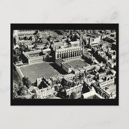 古いポストカード – ケンブリッジ ポストカード (正面)