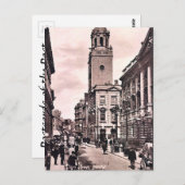 古いポストカード – コーン通り、ブリストル ポストカード (正面/裏面)