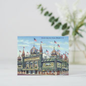 古いポストカード - サウスダコタ州ミッチェル ポストカード (スタンド正面)