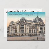 古いポストカード – サンティアゴ。チリ ポストカード (正面/裏面)