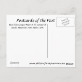 古いポストカード – サンディア山脈,ニューメキシコ ポストカード (裏面)