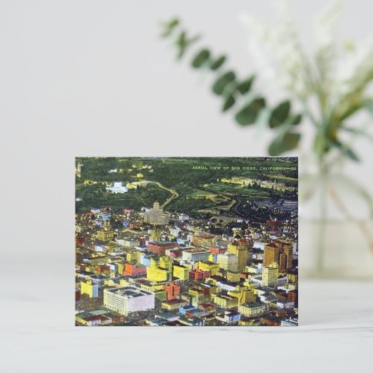 古いポストカード – サンディエゴ,カリフォルニア ポストカード (スタンド正面)