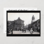 古いポストカード – シンガポール ポストカード (正面/裏面)