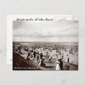 古いポストカード – スコットランド、アバディーン ポストカード (正面/裏面)