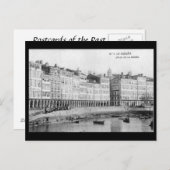 古いポストカード – スペインのラコーニャ ポストカード (正面/裏面)