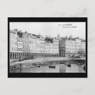 古いポストカード – スペインのラコーニャ ポストカード