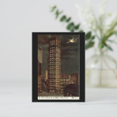 古いポストカード、セントポールビル、ニューヨーク市 ポストカード (スタンド正面)