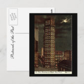 古いポストカード、セントポールビル、ニューヨーク市 ポストカード (正面/裏面)