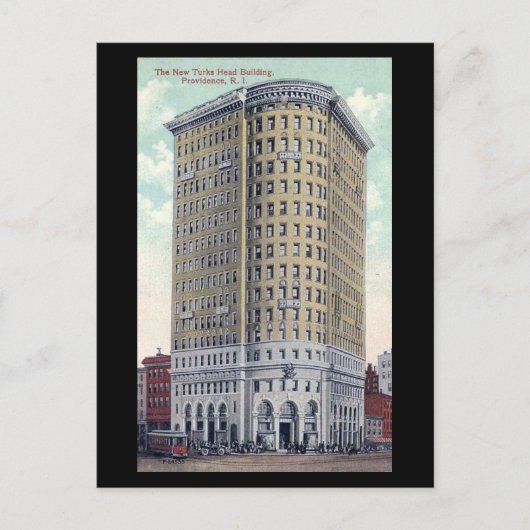古いポストカード - タークスヘッドビル、プロビデンスRI ポストカード (正面)