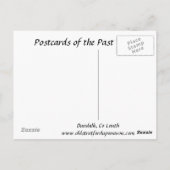 古いポストカード - ダンドーク、コー・ルース ポストカード (裏面)