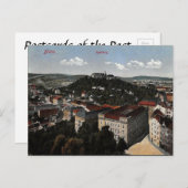 古いポストカード – チェコ共和国ブルノ ポストカード (正面/裏面)