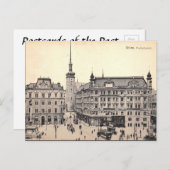 古いポストカード – チェコ共和国ブルノ ポストカード (正面/裏面)