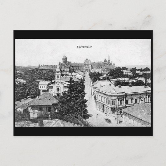 古いポストカード – チェルニブツィ(Czernowitz),ウクライナ ポストカード (正面)