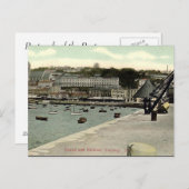 古いポストカード – トーキー、デボン ポストカード (正面/裏面)