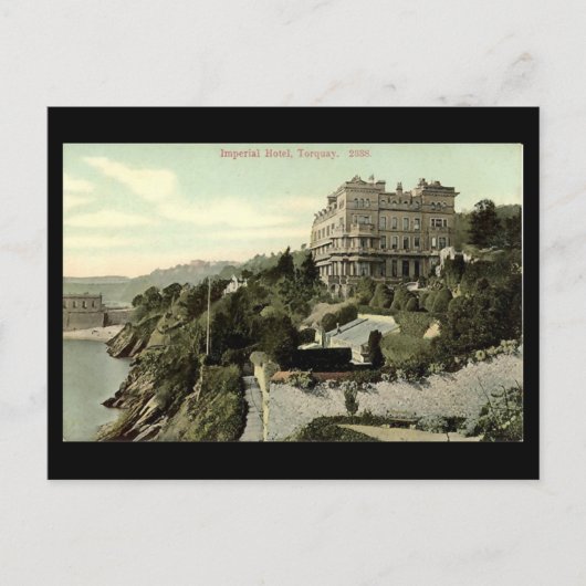 古いポストカード – トーキー、デボン ポストカード (正面)