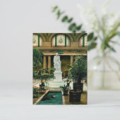 古いポストカード – トーマス・ジェファーソン像 ポストカード (スタンド正面)