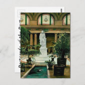 古いポストカード – トーマス・ジェファーソン像 ポストカード (正面/裏面)