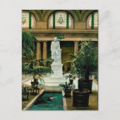 古いポストカード – トーマス・ジェファーソン像 ポストカード (正面)