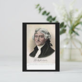 古いポストカード – トーマス・ジェファーソン米国大統領 ポストカード (スタンド正面)