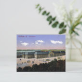 古いポストカード - ドイツ、カルルスルーエ ポストカード (スタンド正面)