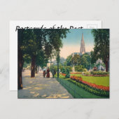 古いポストカード – ドイツ、ボン ポストカード (正面/裏面)