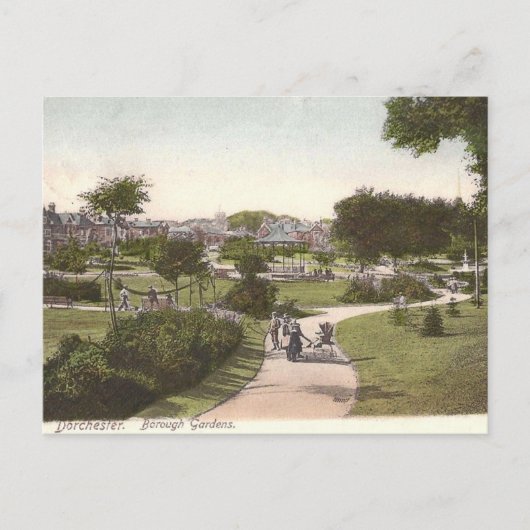 古いポストカード – ドーチェスター、ドーセット ポストカード (正面)