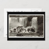 古いポストカード – ナイアガラ秋 ポストカード (正面/裏面)