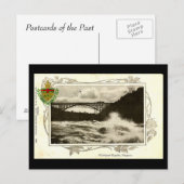 古いポストカード – ナイアガラ秋 ポストカード (正面/裏面)