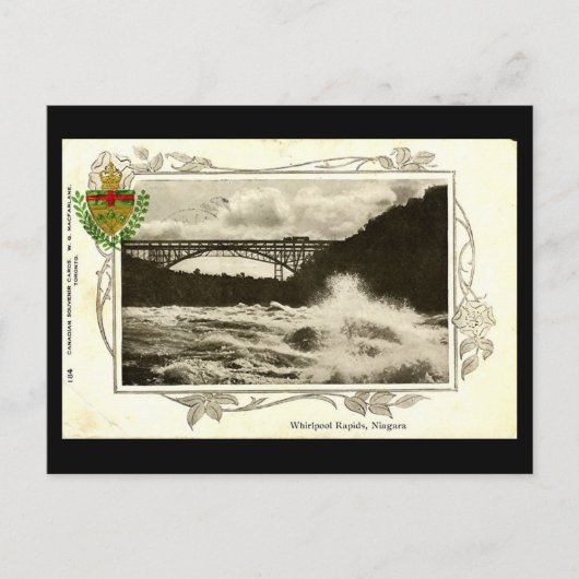 古いポストカード – ナイアガラ秋 ポストカード (正面)