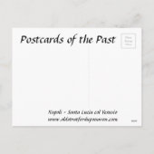 古いポストカード – ナポリ,イタリア シーズンポストカード (裏面)