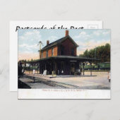 古いポストカード – ニュートンニュージャージー,アメリカ ポストカード (正面/裏面)