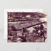 古いポストカード - ニューファンドランド州 ペティハーバー ポストカード (正面/裏面)