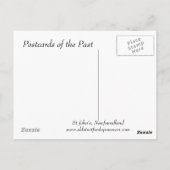 古いポストカード - ニューファンドランド・セントジョンズ ポストカード (裏面)